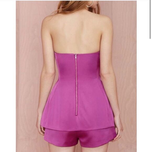 Keepsake Let Go Playsuit Layered Romper Skort Mini Dress XS - Picture 2 of 8